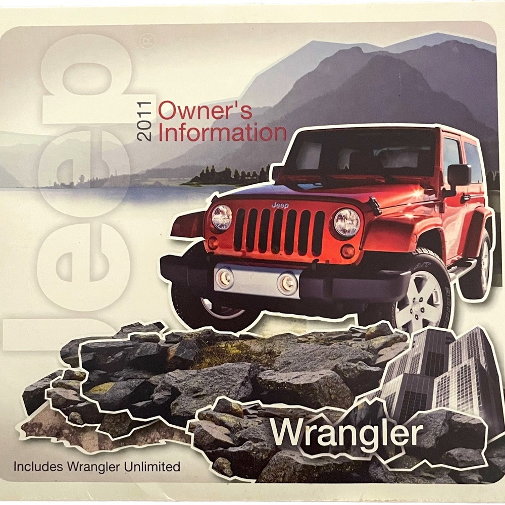 2011 Jeep Wrangler Owners manual. Brand new- never opened.